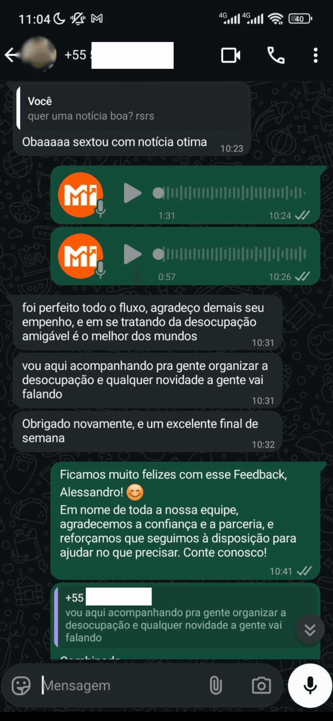 Depoimento de Alessandro