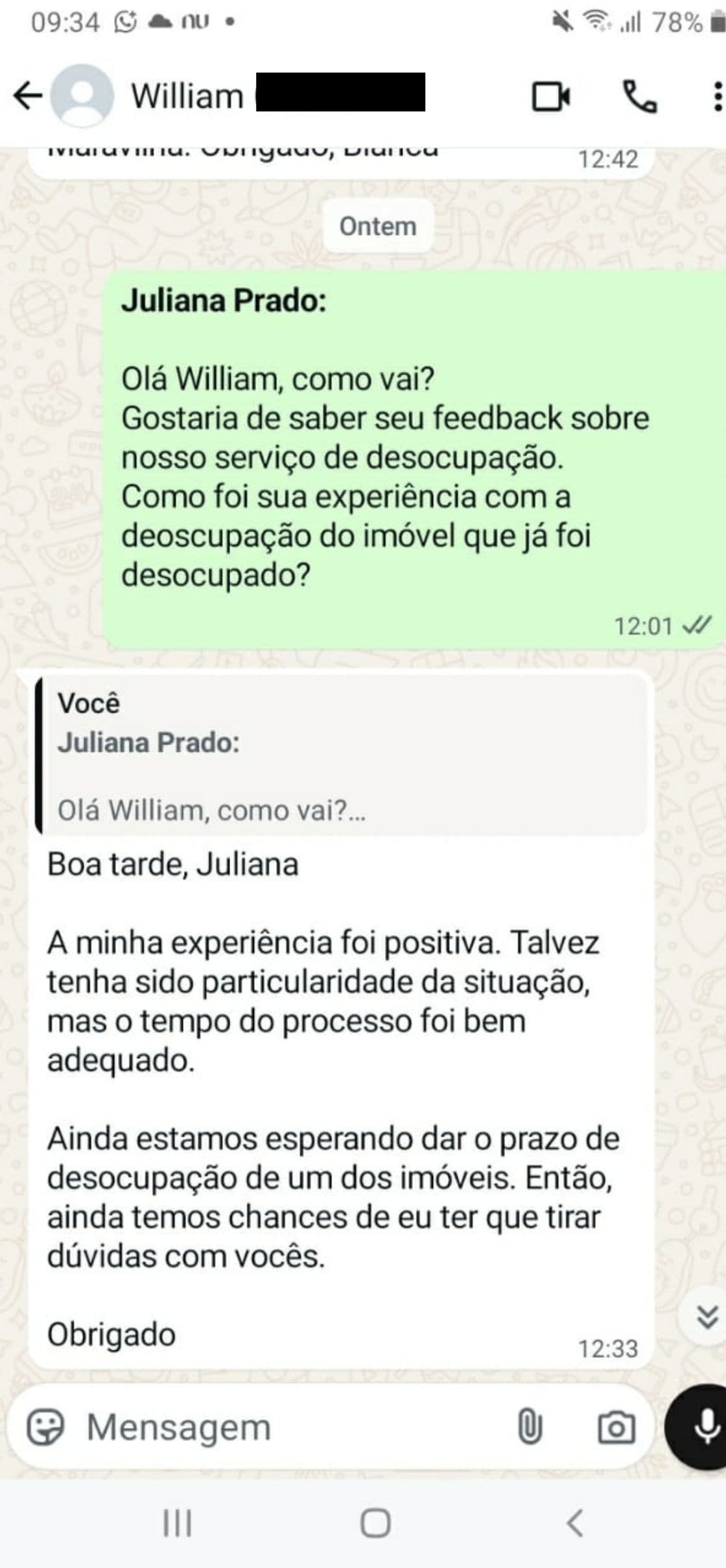 Depoimento de William Camilo